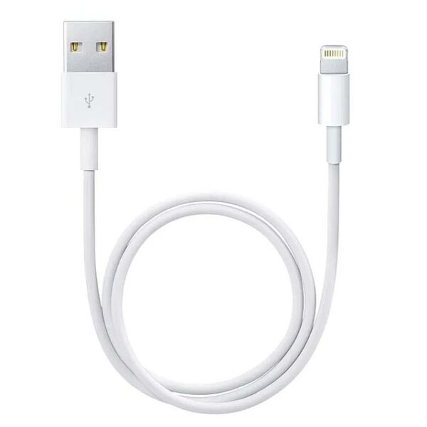 Apple Lightning - USB adat- és töltőkábel 0.5m, fehér EU ME291