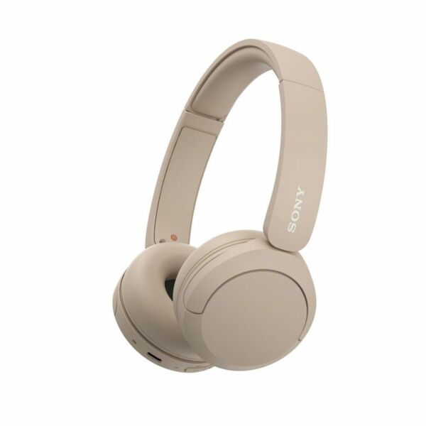 Sony WH-CH520 Bluetooth On-Ear fülhallgató, bézs EU