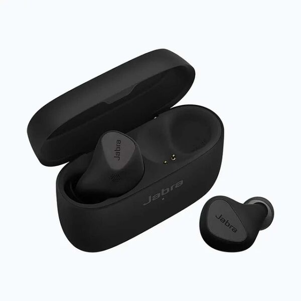Jabra Elite 5 vezeték nélküli fülhallgató, titanium fekete EU