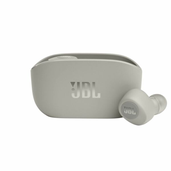 JBL Vibe 100 TWS Bluetooth fülhallgató, elefántcsont fehér EU