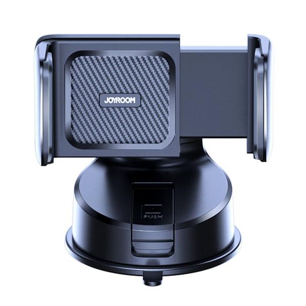 Joyroom autós tartó, műszerfalra szerelhető, tapadókorongos  4.5 - 6.7 &quot;, fekete (JR-ZS284)