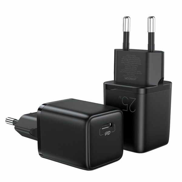 Joyroom hálózati töltő USB Type-C , 25W, EU fekete (L-P251)