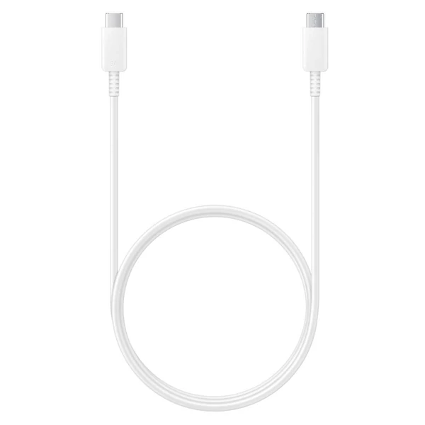 Samsung USB Type-C - Type-C adat és töltőkábel, 5A, 1m fehér  (EP-DN975BWEGWW)