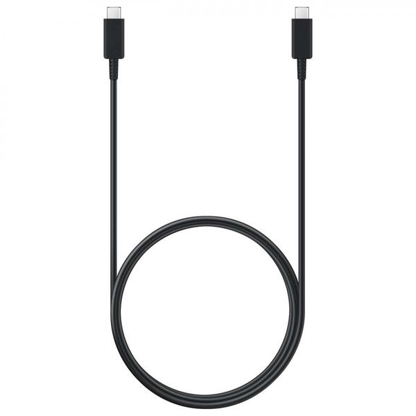 Samsung adat és töltőkábel Type-C to Type-C 5A 1,8m Fekete (EP-DX510JBEGEU)