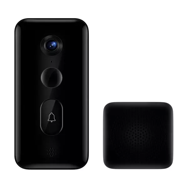 Xiaomi Mi Smart Doorbell 3S okos csengő, fekete EU BHR7068GL