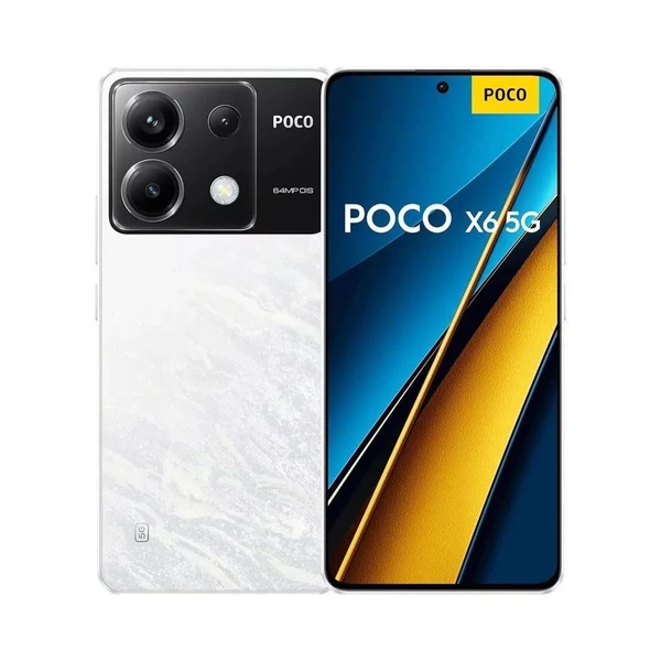 Xiaomi Poco X6 5G Dual SIM 8GB RAM 256GB, fehér EU