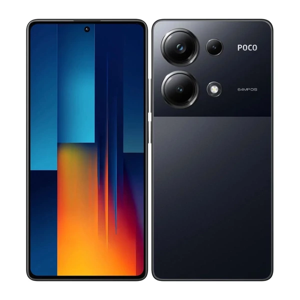 Xiaomi Poco M6 Pro 4G Dual SIM 12GB RAM 512GB, fekete EU