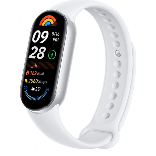 Xiaomi Mi Band 9 aktivitásmérő, ezüst EU BHR8340GL
