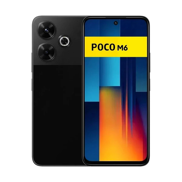 Xiaomi Poco M6 Dual SIM 6GB RAM 128GB, fekete EU