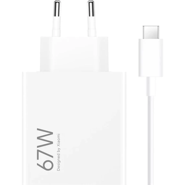 Xiaomi Travel Charger HyperCharge Combo Type-A 67W, fehér EU BHR9465EU