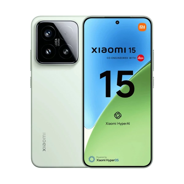 Xiaomi 15 5G 12GB RAM 256GB töltő nélkül, zöld EU Xiaomi 15 5G 12GB RAM 256GB töltő nélkül, zöld EU