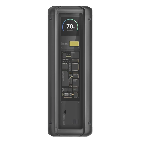 Xiaomi Power Bank HyperCharge 25 000 mAh 212W, fekete EU BHR9970GL Xiaomi Power Bank HyperCharge 25 000 mAh 212W, fekete EU BHR9970GL