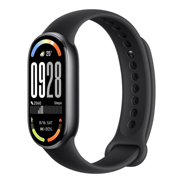 Xiaomi Smart Band 10 aktivitásmérő, fekete EU BHR07PYGL
