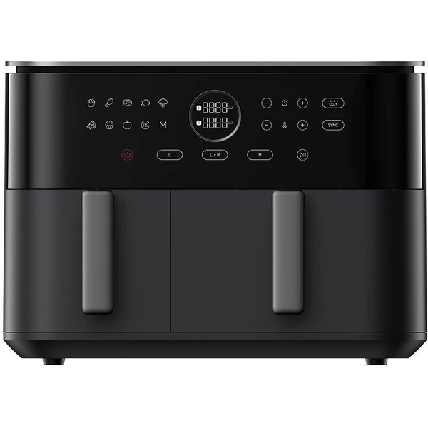 Xiaomi Dual Zone Air Fryer forrólevegős sütő, 10L, fekete EU BHR07SGEU Xiaomi Dual Zone Air Fryer forrólevegős sütő, 10L, fekete EU BHR07SGEU