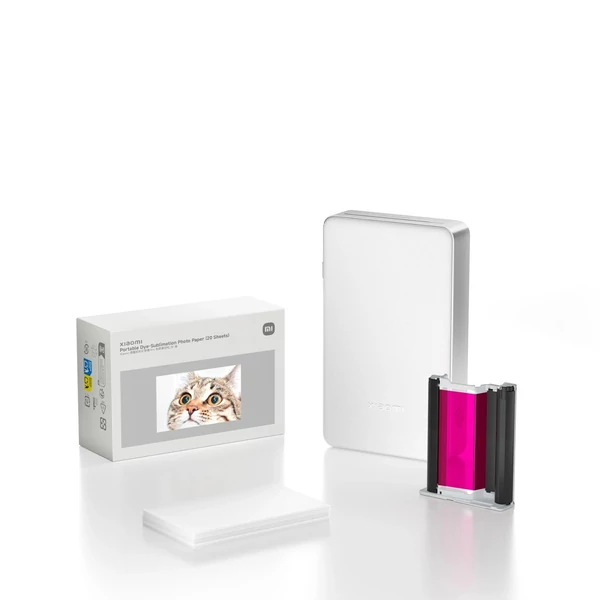 Xiaomi hordozható fotónyomtató papír (2x3-inch, 20db) (BHR082NGL)