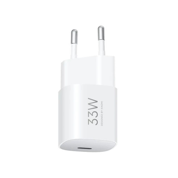 Xiaomi 33W Nano Power Adapter (USB-C) hálózati gyorstöltő 33W, fehér EU BHR087LEU