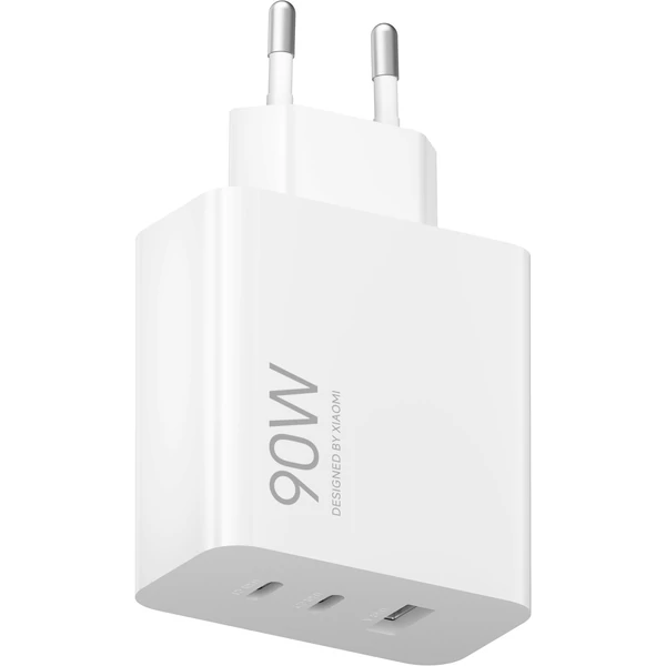Xiaomi Travel Charger Combo (A+C+C) 90W hálózati töltő, fehér EU BHR087MEU