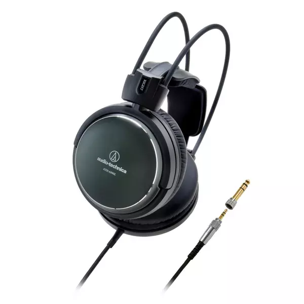 Audio-Technica ATH-A990Z Vezetékes Fejhallgató, fekete/zöld EU