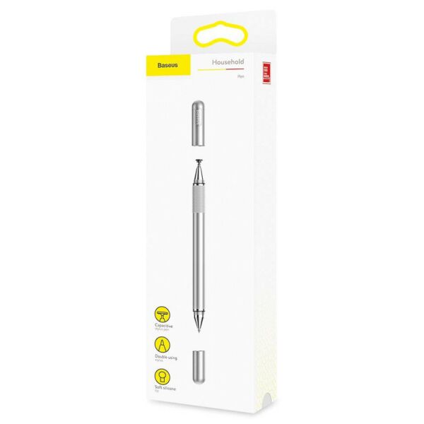 Baseus Tablet kiegészítő, toll Golden Cudgel Capacitive Stylus, ezüst (ACPCL-0S)