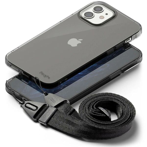 Ringke iPhone 12 mini tok, Air, Füst fekete