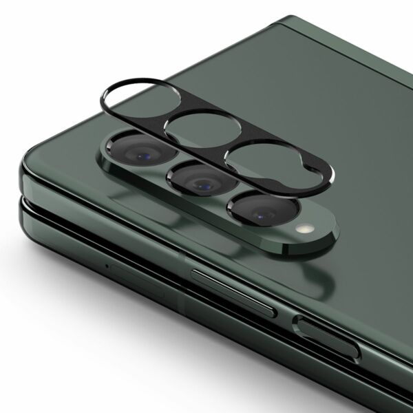 Ringke Galaxy Z Fold 3, Camera Styling, kamera sziget védő keret, Fekete