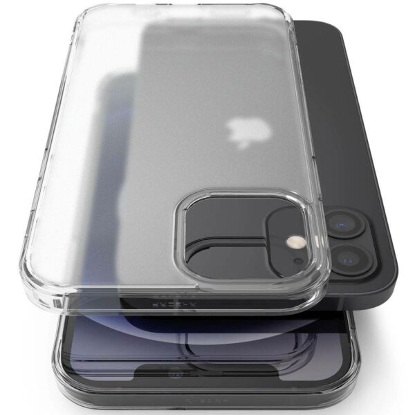 Ringke iPhone 12 mini tok, Fusion, Matt átlátszó