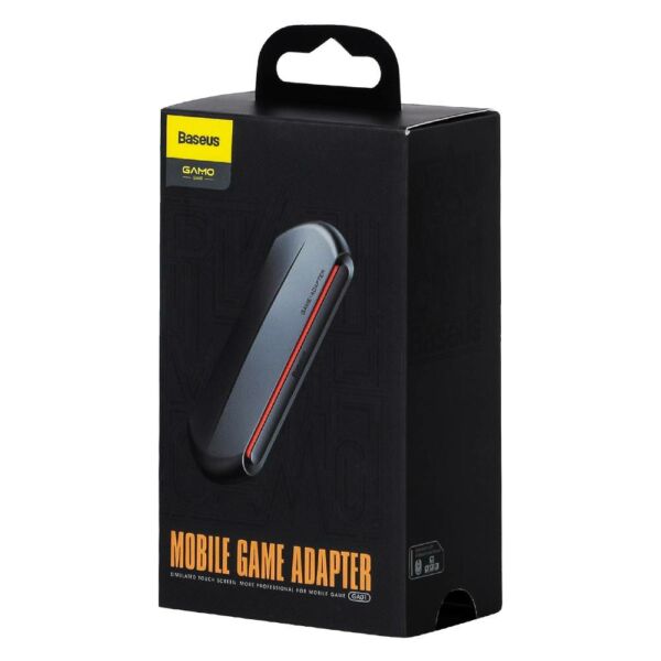 Baseus játék eszköz, Gamo Tool Mobile Game Adapter 2xUSB HUB GA01 billentyűzet és egérhez, fekete (GMGA01-01)