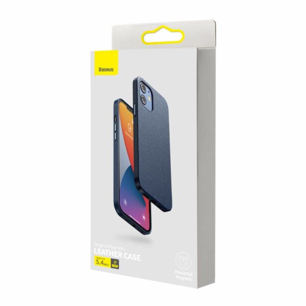 Baseus iPhone 12 mini tok, Original Magnetic, kék (LTAPIPH54N-YP03)