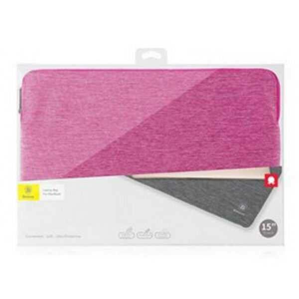 Baseus MacBook 15" Laptop táska, rózsaszín (LTAPMCBK15-0R)