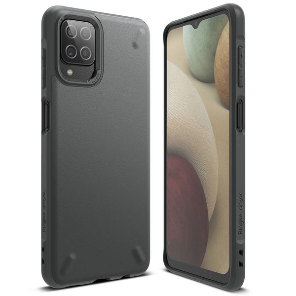 Ringke Galaxy A12/A02 tok, Onyx, Sötét szürke