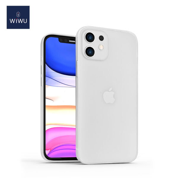 WiWU iPhone 12 mini tok, Nano Skin, átlátszó