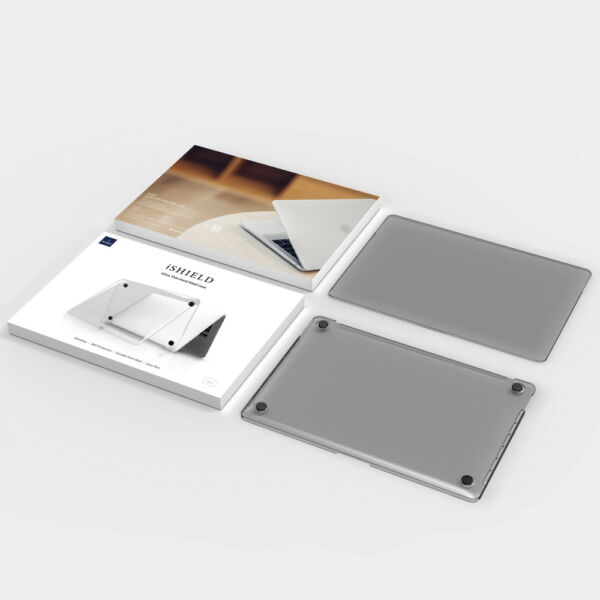 Wiwu MacBook Pro 13 inch (2016-2019) tok, Retina iSHIELD Hard Shell borító, Fekete