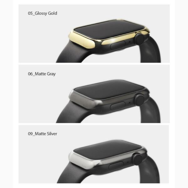 Ringke Apple Watch óraház védő rozsdamentes acél keret, Bezel Styling 42 mm - AW3-42-09 (Stainless Steel), szürke