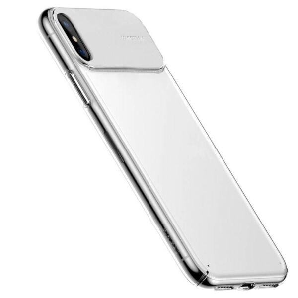 Baseus iPhone XS tok, Comfortable, fehér (WIAPIPH58-SS02)