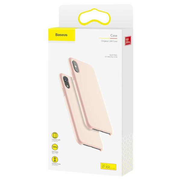 Baseus iPhone XR tok, Original LSR, rózsaszín (WIAPIPH61-ASL04)