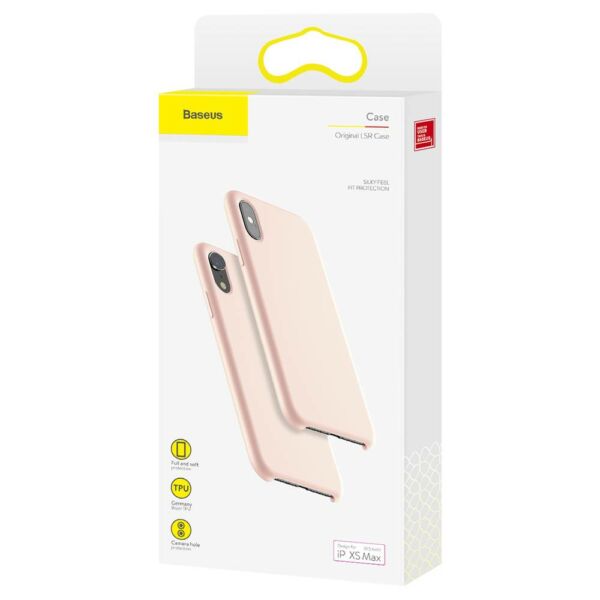 Baseus iPhone XS Max tok, Original LSR, rózsaszín (WIAPIPH65-ASL04)