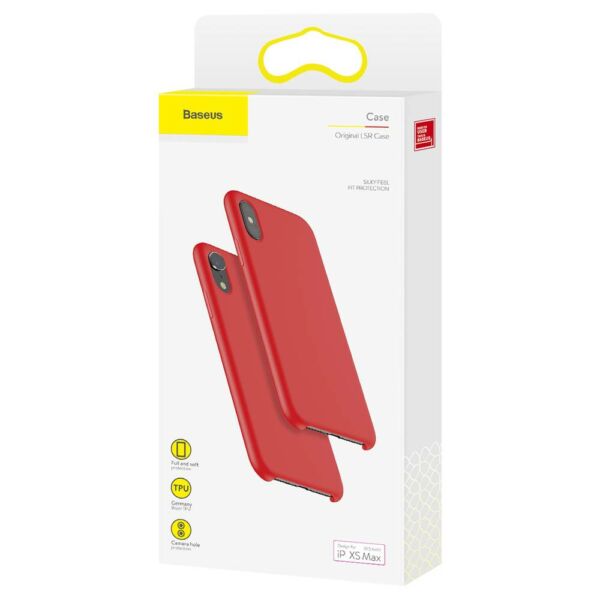 Baseus iPhone XS Max tok, Original LSR, piros (WIAPIPH65-ASL09)