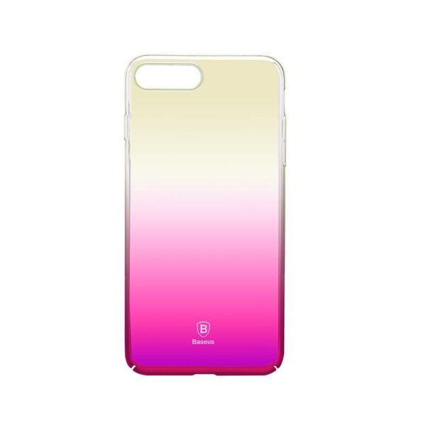 Baseus iPhone 8/7 Plus tok, Glaze, rózsaszín (WIAPIPH7P-GC04)