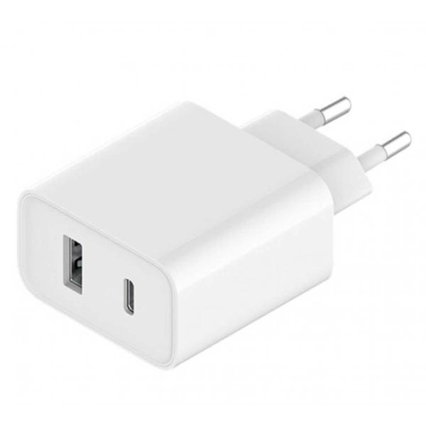 Xiaomi Mi Travel Charger (A+C) 33W adapter, fehér EU BHR4996GL