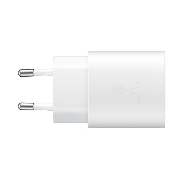 Samsung töltő 25W EP-TA800 kábel nélkül, fehér EU (EP-TA800NWEGEU)