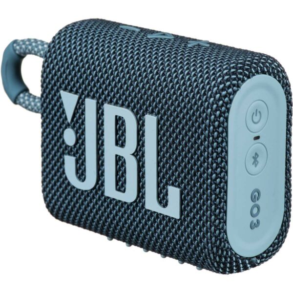 JBL Go 3 Bluetooth Wireless Speaker, hordozható hangszóró kék EU