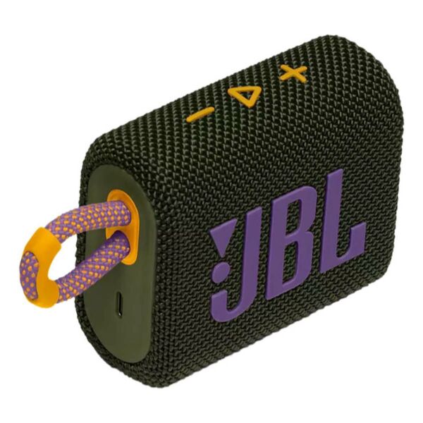 JBL Go 3 Bluetooth Wireless Speaker, hordozható hangszóró zöld EU