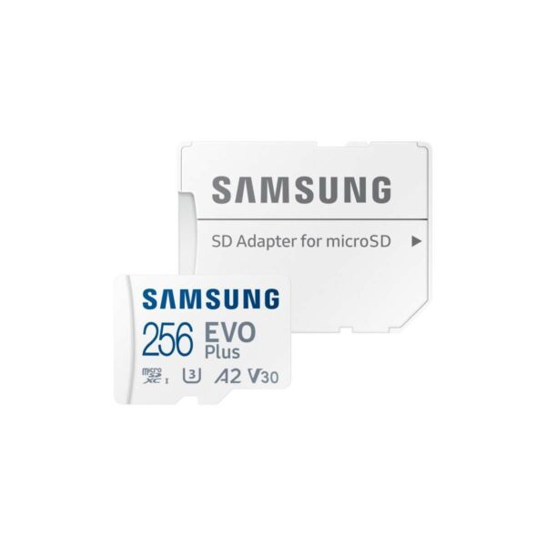 Samsung MicroSD Card EVO+ 256GB Class10 + Adapter MB-MC256KA/EU