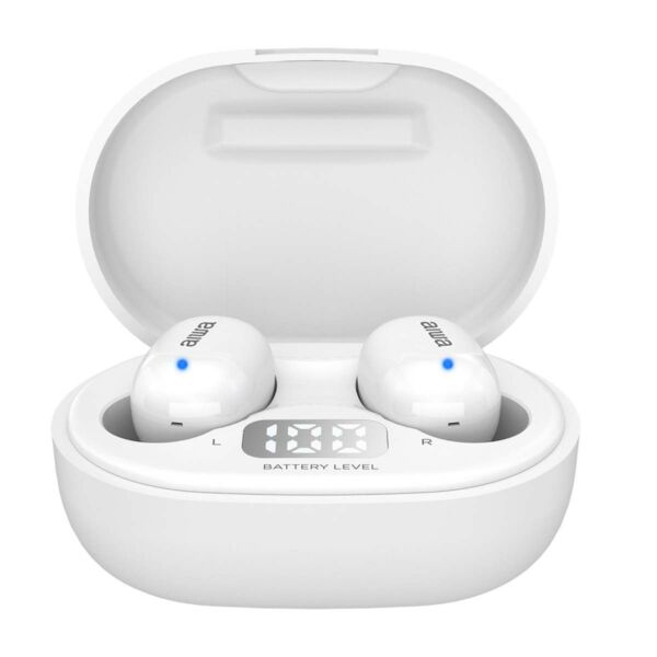 Aiwa vezeték nélküli fülhallgató EBTW-150 TWS, fehér EU