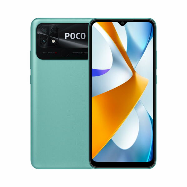 Xiaomi Poco C40 Dual SIM 3GB RAM 32GB mobiltelefon, korall zöld EU