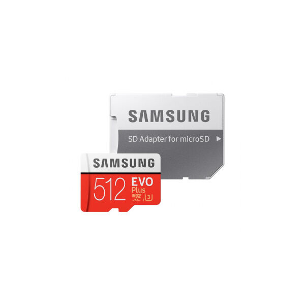 Samsung MicroSD Card EVO+ 512GB Class10 + Adapter MB-MC512KA/EU
