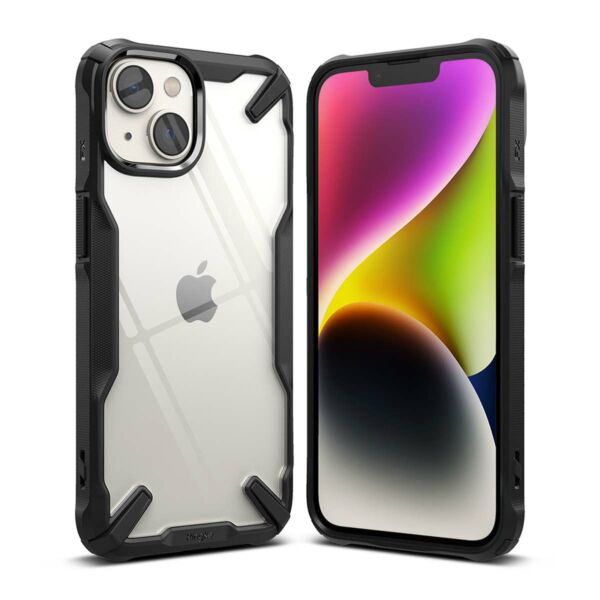 Ringke iPhone 14 tok, Fusion X, Fekete